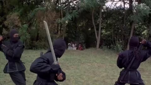 "American Ninja 4: The Annihilation" Starring Michael Dudikoff and David Bradley