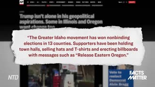 Roman Balmakov-36% of Counties Vote to Secede From Oregon, Join Greater Idaho