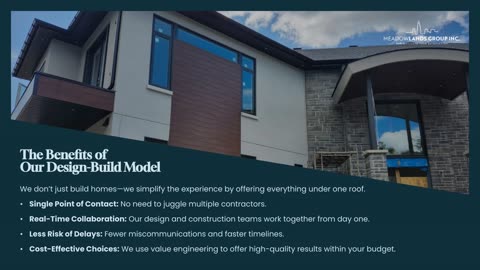 Custom Home Builds in Toronto – Meadowlands Group Inc.