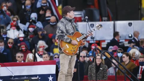 Ted Nugent USA Anthem Guitar Michigan 10-17-2020