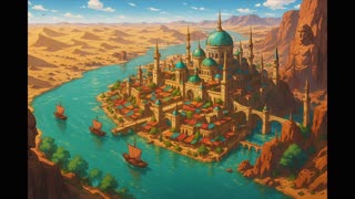 River of the Desert City V4
