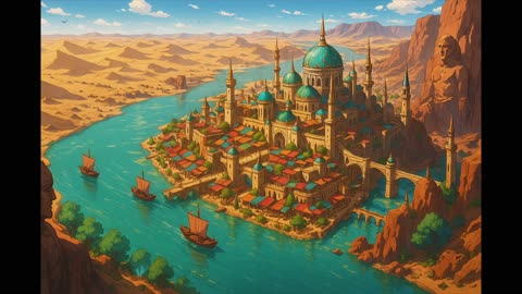 River of the Desert City V4