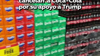 No se vende ni con oferta: Latinoamericanos boicotean a Coca-Cola por su apoyo a Donald Trump