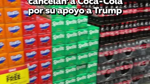 No se vende ni con oferta: Latinoamericanos boicotean a Coca-Cola por su apoyo a Donald Trump