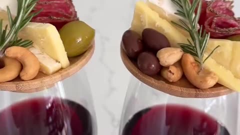 Wine & Snacks in One Glass?! 🍷