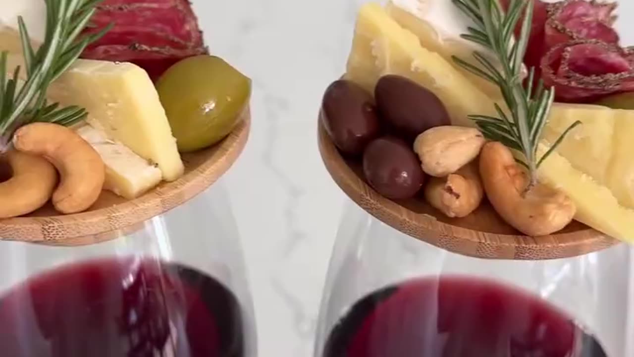 Wine & Snacks in One Glass?! 🍷