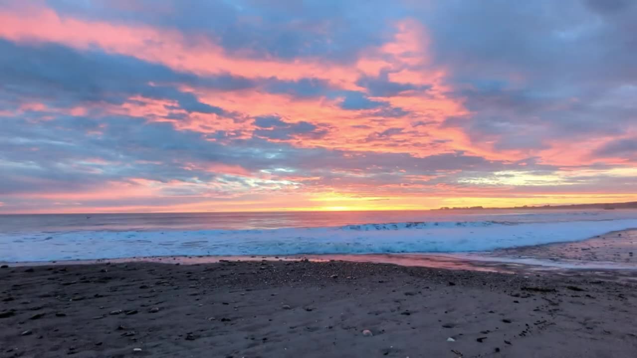 Seascape with Ambient Music