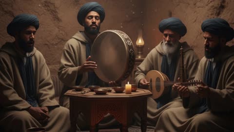 Deep Sufi Meditation Music | Beautiful Relaxing Arabic Instrumental Music | Relaxing AI EDM