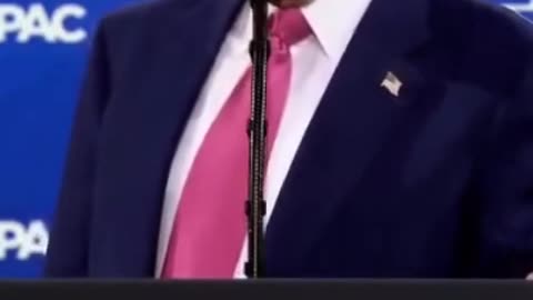 Trump talks about borders.