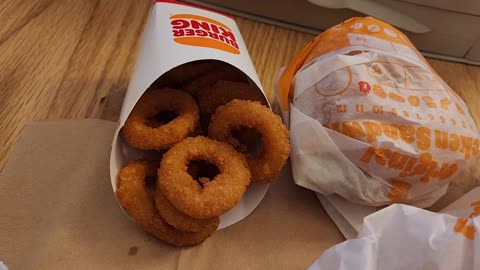 My Burger King Lunch