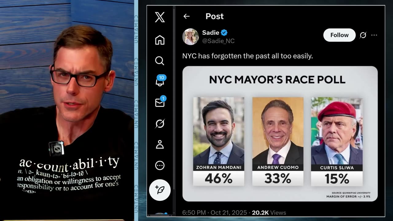 Joe Oltmann Untamed Guest Host Patrick Hogarty: NYC Mayhem, Mumdani Effect, EBT Meltdowns | 10.22.25