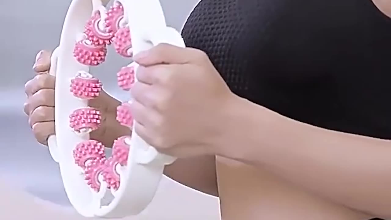 Multi-functional 12 Wheels Full-coverage Massage Roller for Arm