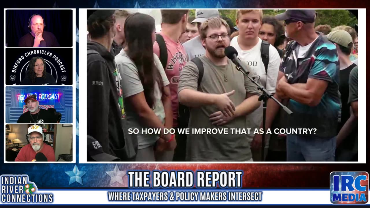 The Board Report by Indian River Connections ~ Campus Confrontations & County Conversations