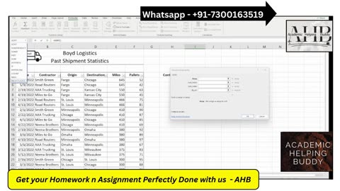 Excel 2021 In Practice Ch 8 Guided Project 8-1 Solutions | Byod Logistics | SIMnet Assignment Guide