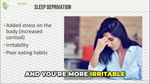 Sleep Deprivation: How It Elevates Stress & Irritability #shorts