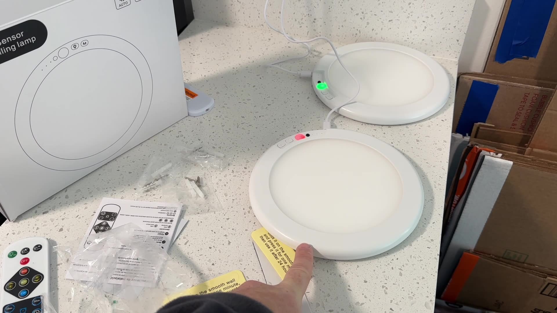 Full Review maylit Rechargeable Ceiling Lights