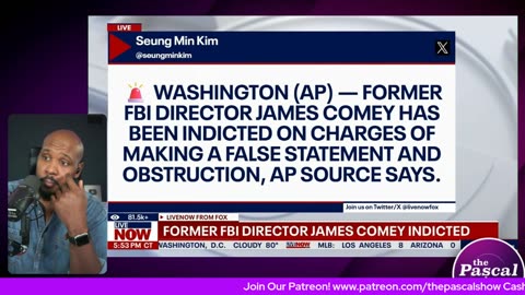 WHOA! BREAKING! Former FBI Director James Comey Indicted
