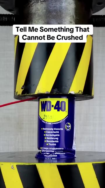 THE BEST HYDRAULIC PRESS, TELL ME SOMETHING THAT CANNOT BE CRUSHED