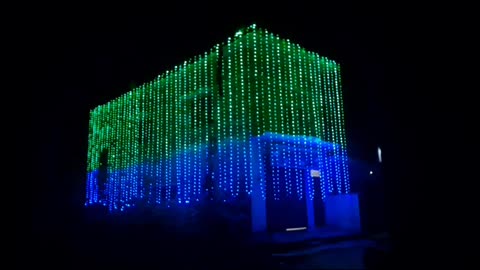 new pixel LED decoration by||#shortvideo #youtubeshorts #pixel #sukai_light_house
