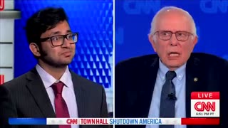 Of all places, Crazy Bernie just got owned… on CNN. 🤣🤣🤣