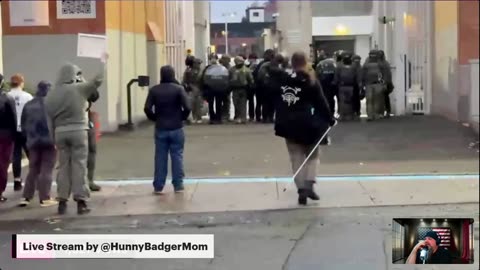 ANTIFA gathering @ ICE facility in Portland | September 30, 2025