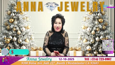Anna Jewelry 12-10-2025| HOLIDAY SALE 10% OFF|Nu Trang Cao Cap Phuoc Loc Tho#annajewelry #welivecali
