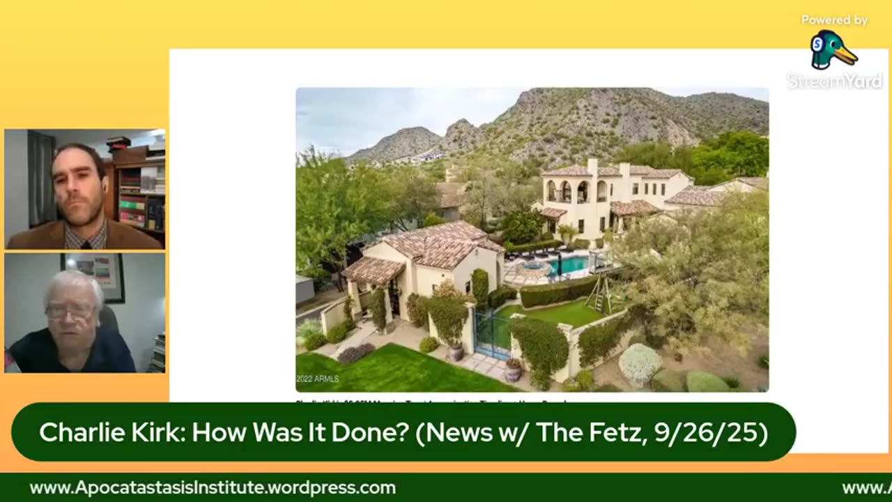 Charlie Kirk: How Was It Done? (26 September 2025)