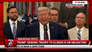 Trump: Sending Troops To Illinois Is An Obligation