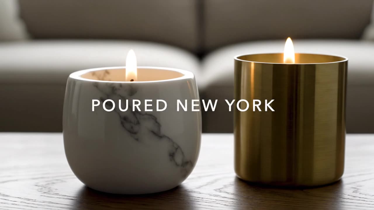 Cozy Candle Vibes: People Smiling & Finding Joy