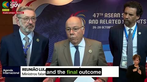 Brazil’s FM Vieira: Lula-Trump meeting 'very positive, final outcome EXCELLENT'