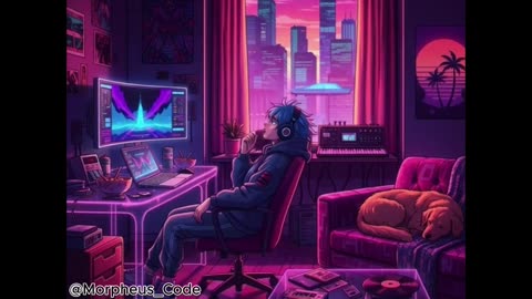 SynthWave Lo-Fi Music