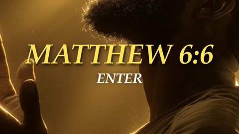 Did Christ Say We Should Pray In Public?