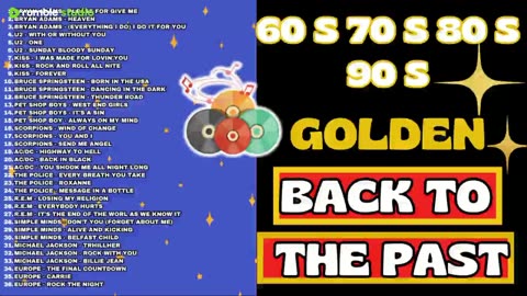 Oldies songs - the best of music - from the 60s, 70s, 80s and 90s1