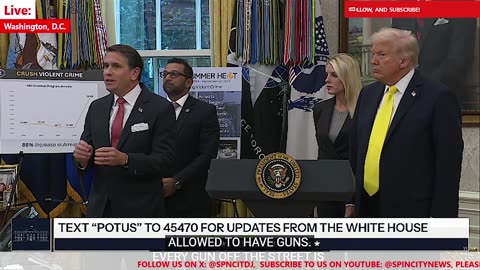 LIVE: President Trump holds press conference with Kash Patel