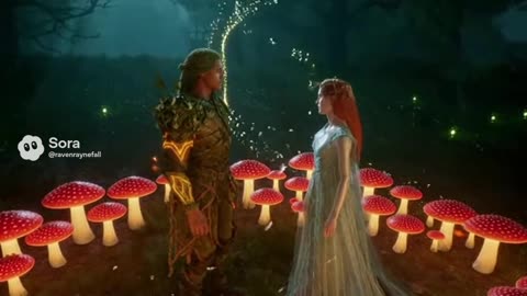 The Faerie Ring at Midnight, AI Video