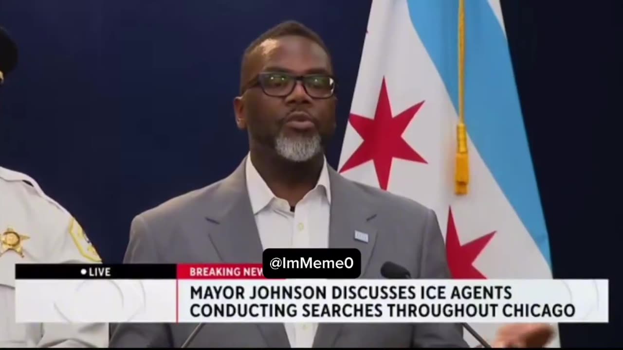 Johnson stated that it's NOT his job to protect Chicago residents from violent criminal illegals.