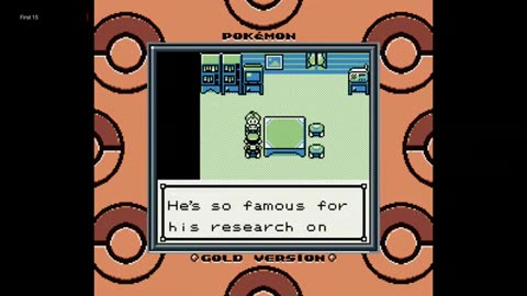 The First 15 Mintues of Pokemon Gold (Game Boy Color)