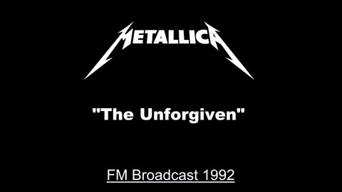 Metallica - The Unforgiven (Live in Den Bosch, Netherlands December 7, 1992) Soundboard