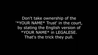 [Australia] Your Rights under Common Law