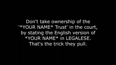 [Australia] Your Rights under Common Law