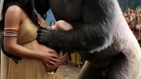 Strange Wedding with Gorilla Guests: Unforgettable Moments with Nature's Giants! 🦍💍