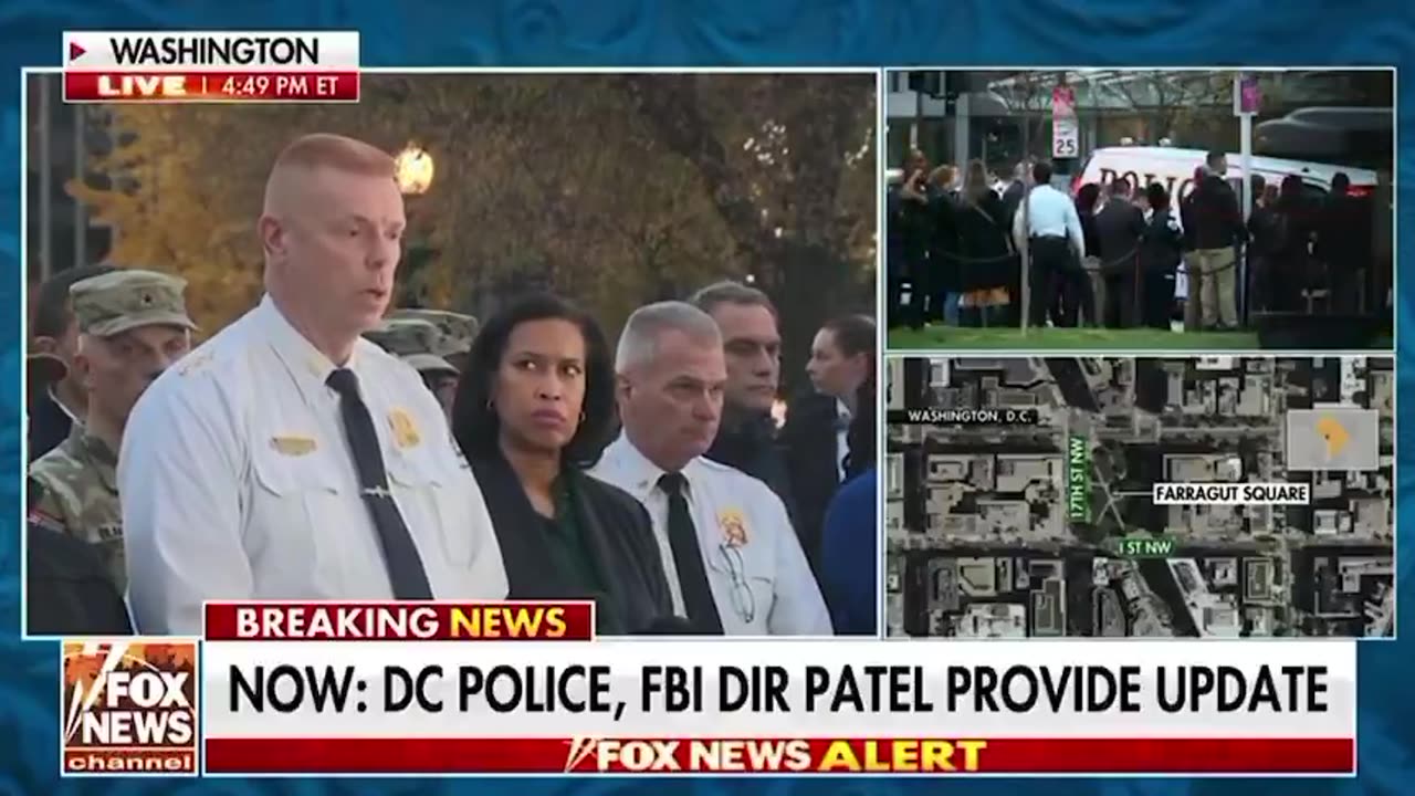 National Guard Soldiers Shot In Downtown D.C. Were Deliberately Targeted, Officials Confirm