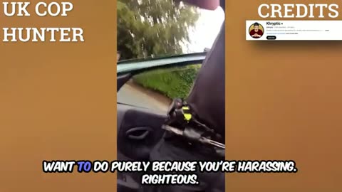 Fidgeting inside your car is a crime in the UK First amendment audit cops videos