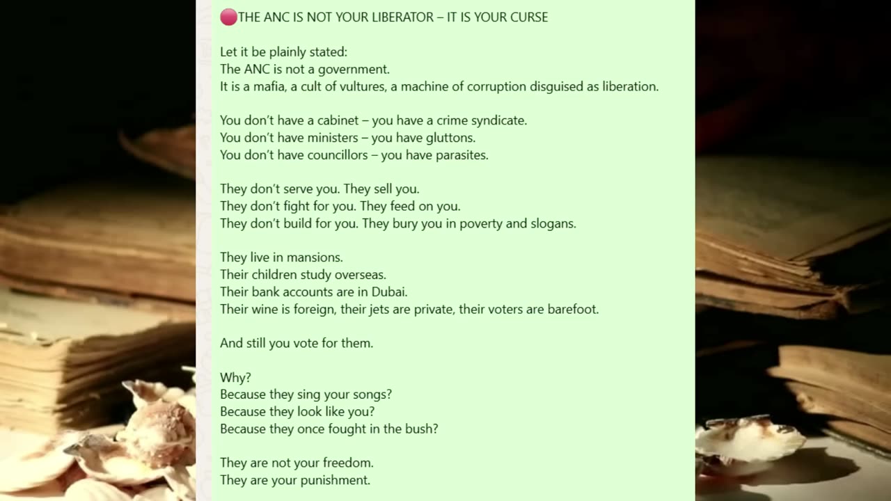 How Black South Africa Became Its Own Destroyer