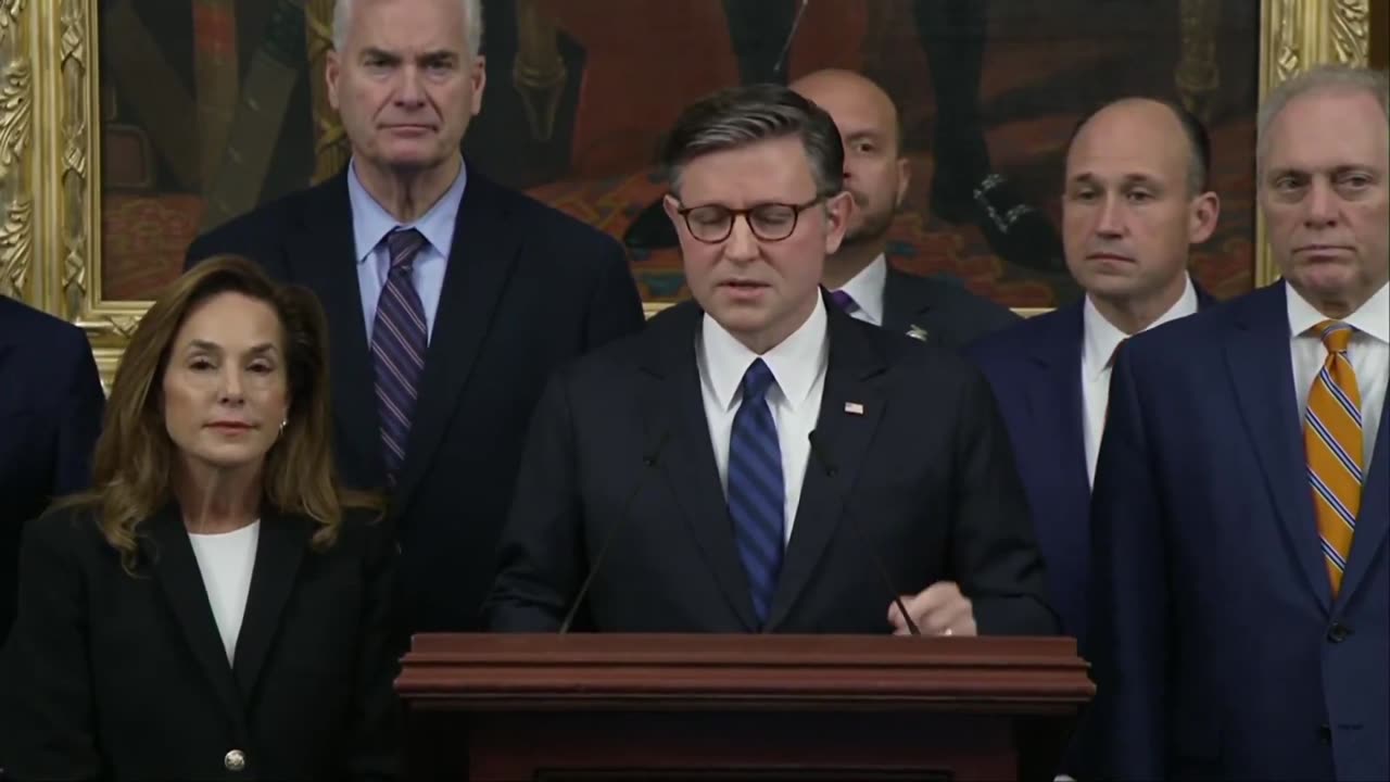 SPEAKER JOHNSON: Hakeem Jeffries and Chuck Schumer have prioritized their political survival