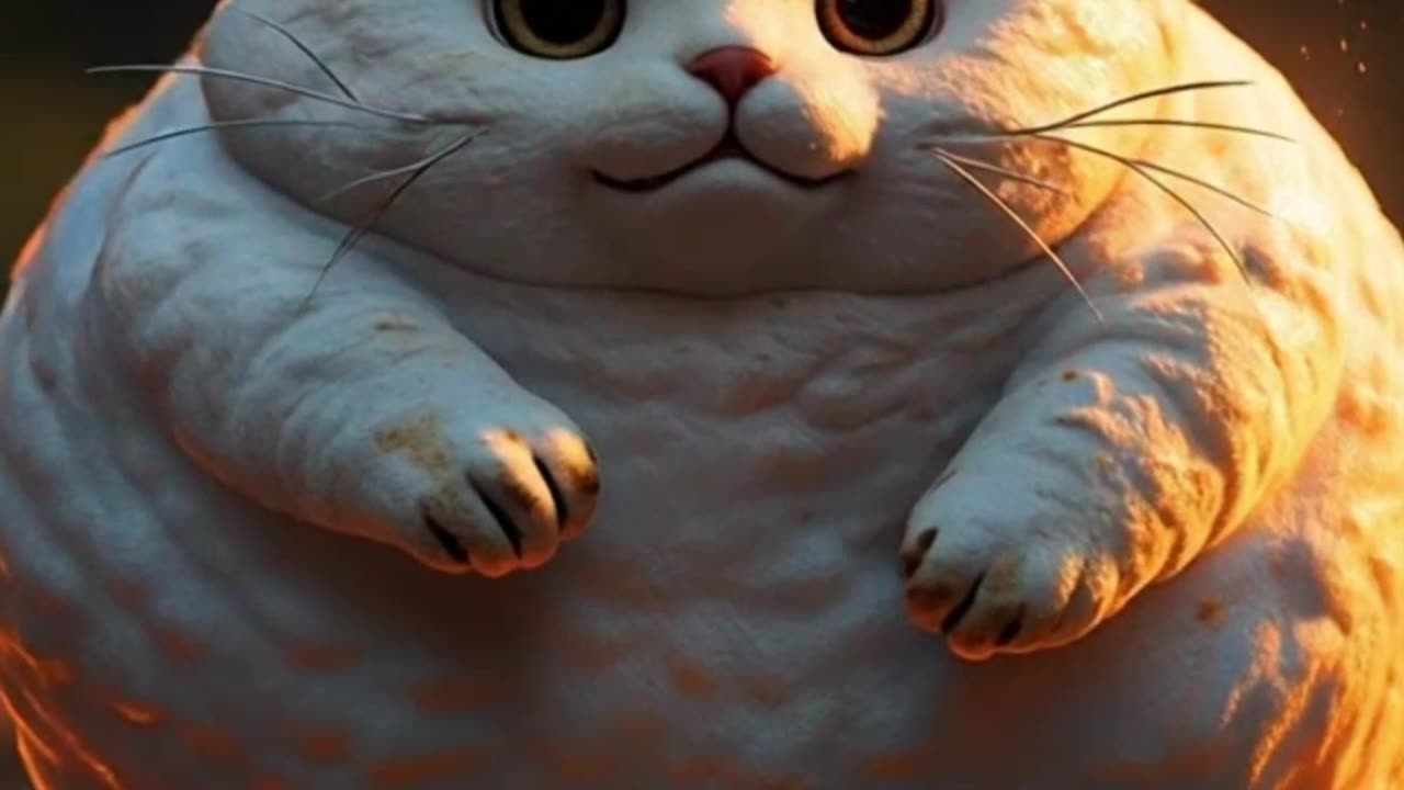 Marshmallow Cat ☁️🐱