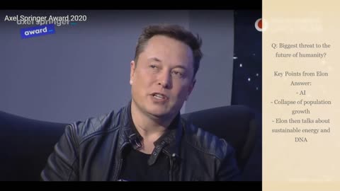 Elon Musk Talks About Synthetic MRNA