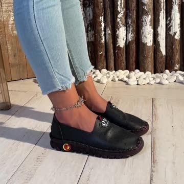 Women's Handmade Hollow Out Flat Loafers