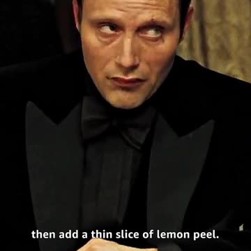 James Bond's Signature Vesper Martini,