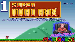 SMB: The Lost Mario Quest (PART 1) | Piggu Streams